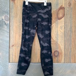 Gray, Black Leggings
